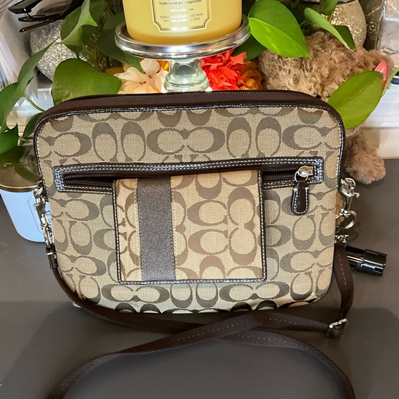 Coach Monogram iPad Bag with Monogram Wallet - Picture 9 of 11